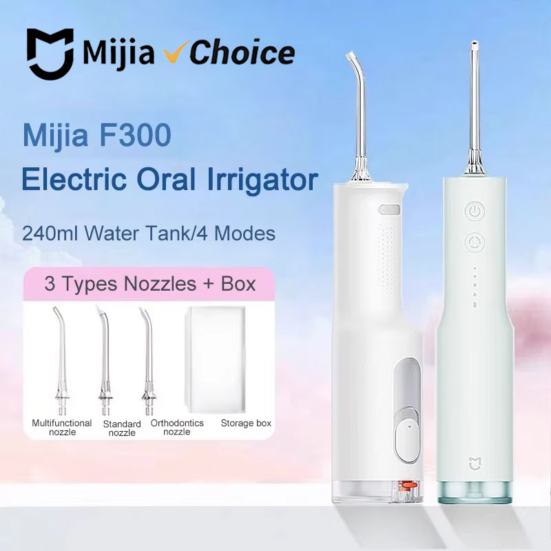 Teeth Whitening Zoom - Irygator elektryczny Mijia F300, przenośny, mocny,