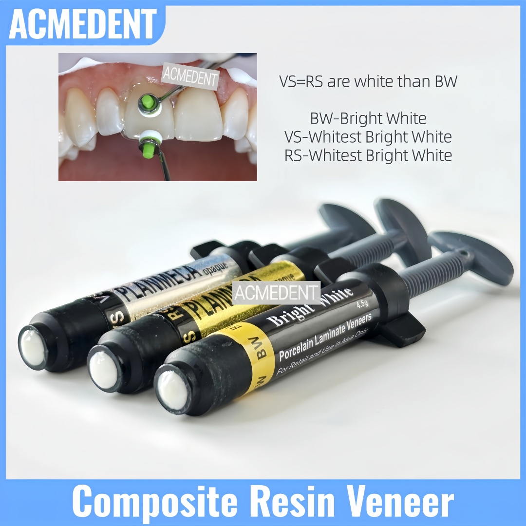 Teeth Whitening Vs Veneers - 4,5g Kompozyt Dentystyczny Żywiczny Foliowy Lakierowany
