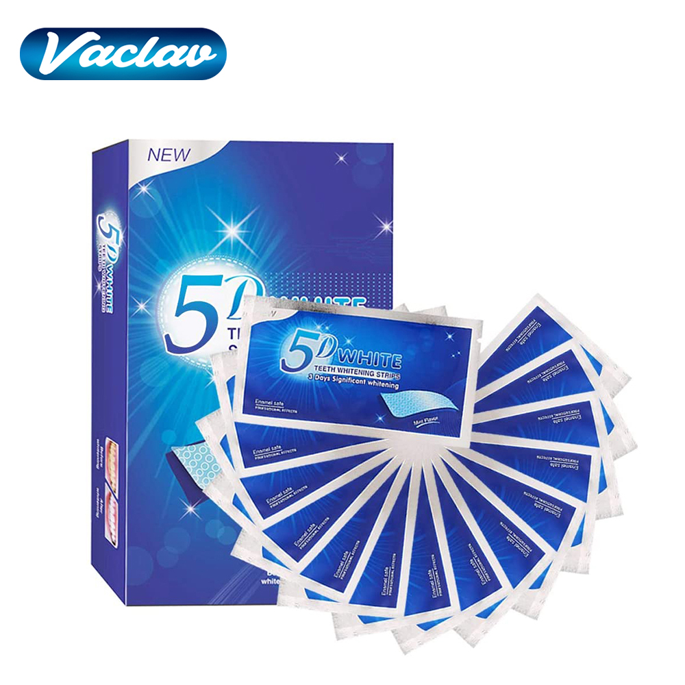 Teeth Whitening Doctor - Paski do wybielania zębów 5D, żel