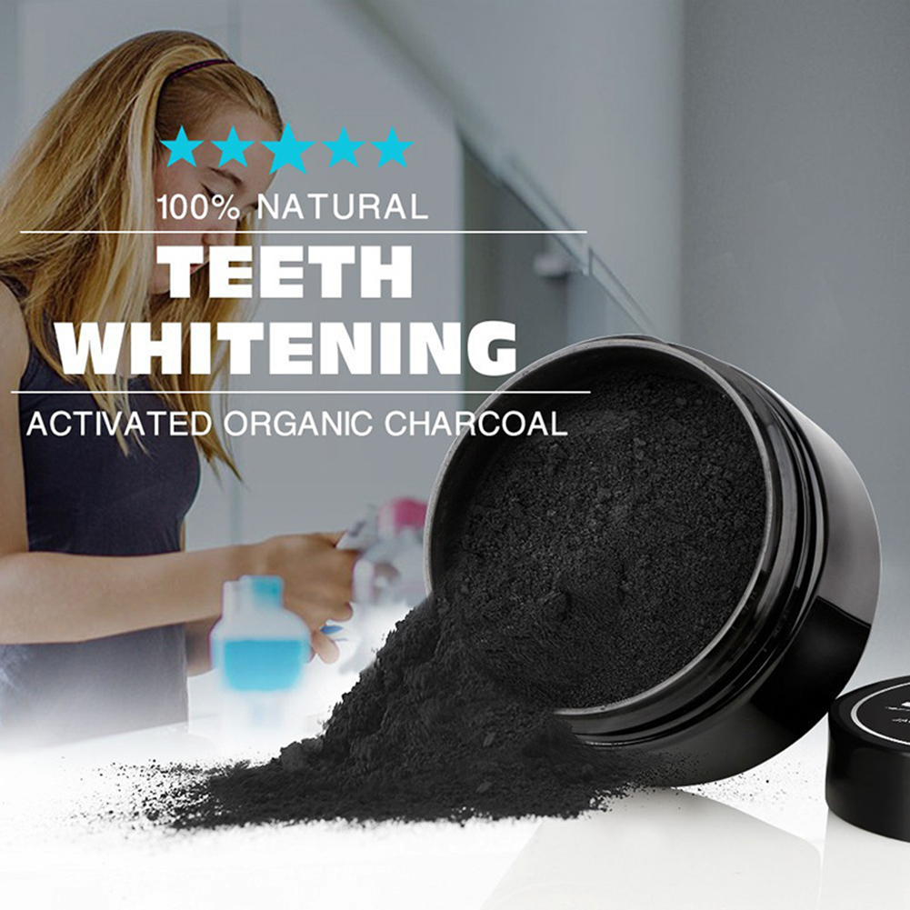 2 rodzaje naturalnego proszek  – Teeth Whitening Activated Organic Charcoal recenzja i cena