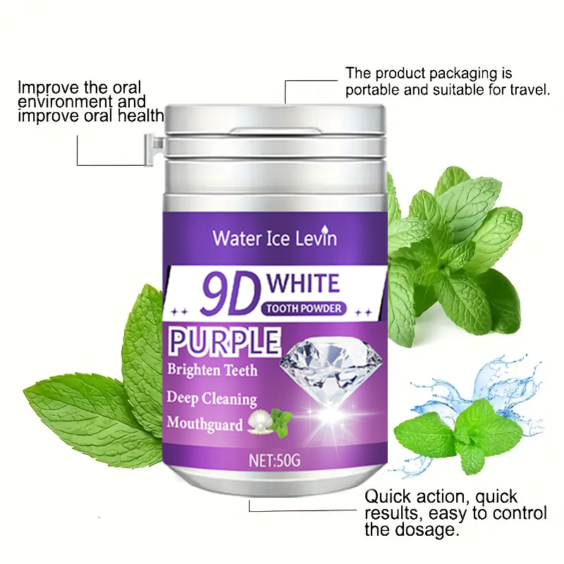 Puder do zębów 9D White rozjaś – Teeth Whitening Co recenzja i cena