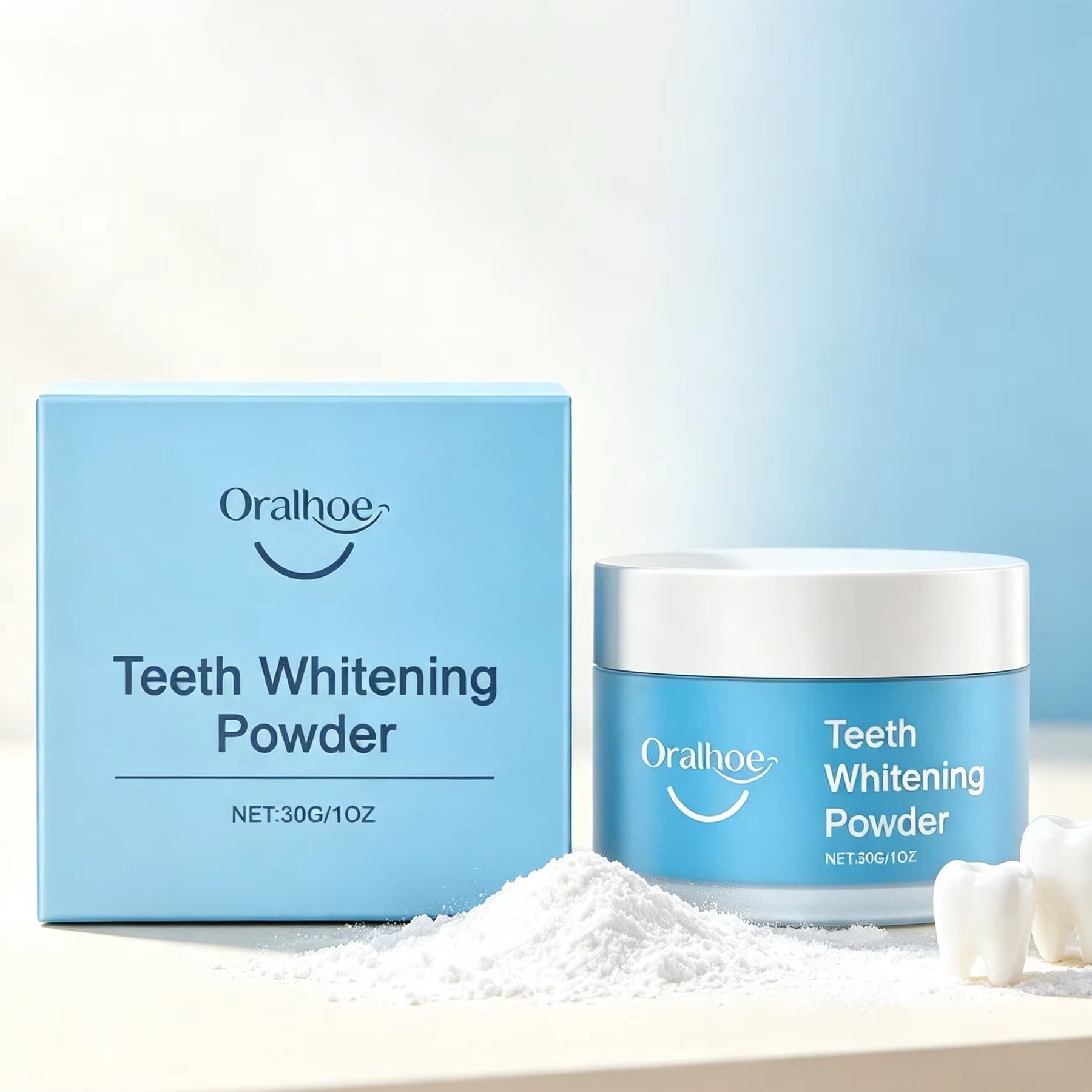 Proszek do zębów Oralhoe do cz – Teeth Whitening Co recenzja i cena