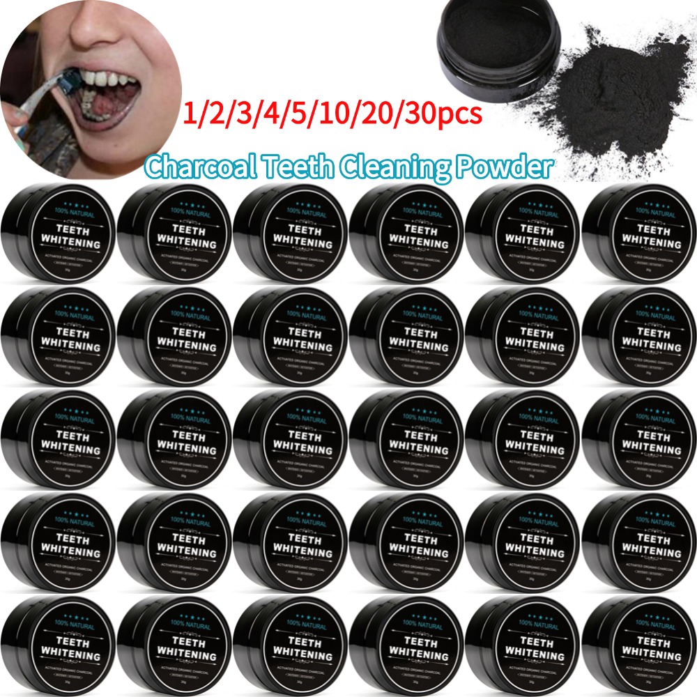 Proszek do wybielania zębów Na – Teeth Whitening Activated Organic Charcoal recenzja i cena
