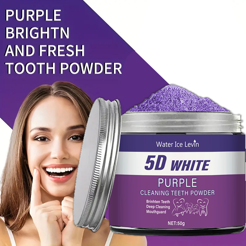 Fioletowy proszek do wybielani – Teeth Whitening Co recenzja i cena