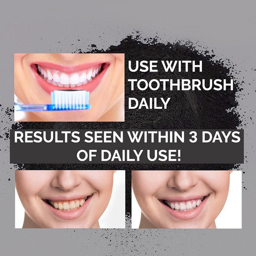 Proszek do wybielania zębów Na – Teeth Whitening Activated Organic Charcoal recenzja i cena