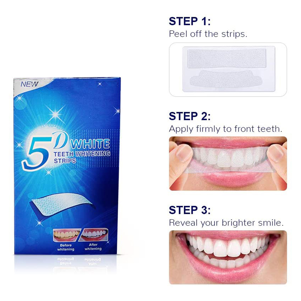 Paski do wybielania zębów 5D,  – Teeth Whitening Doctor recenzja i cena