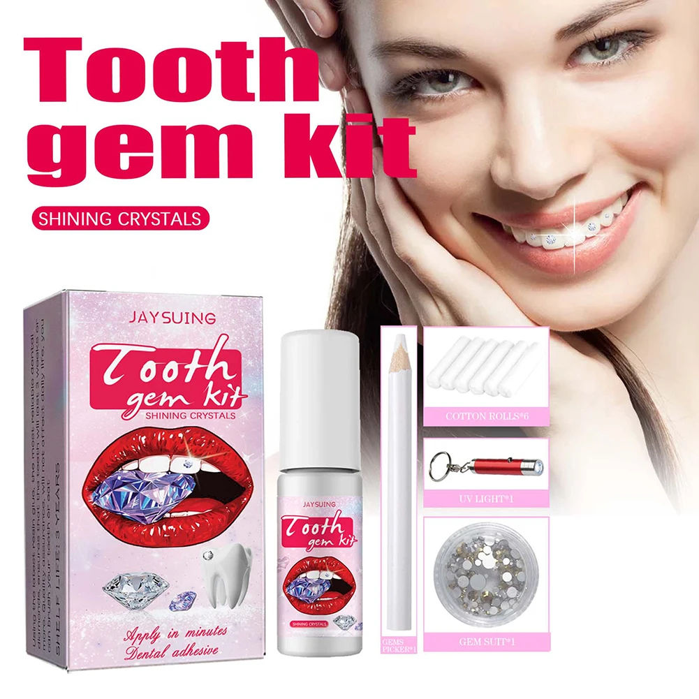 DIY zestaw klejnotów do zębów  – Teeth Whitening Zoom recenzja i cena