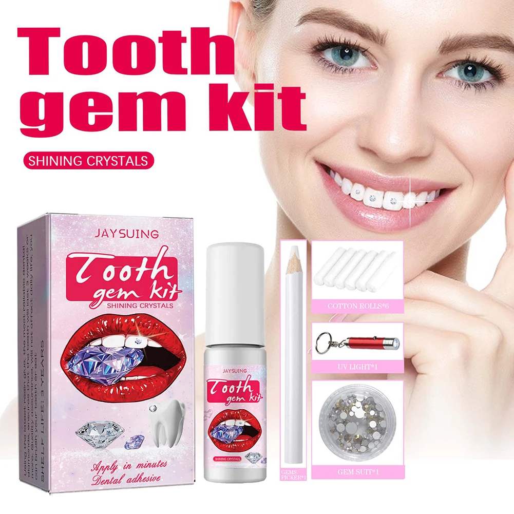 DIY zestaw klejnotów do zębów  – Teeth Whitening Zoom recenzja i cena