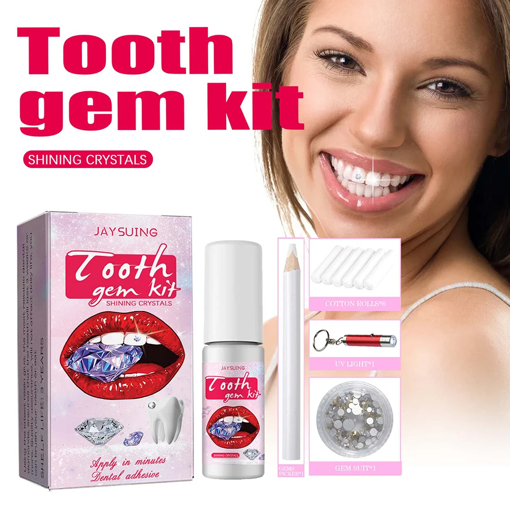 DIY zestaw klejnotów do zębów  – Teeth Whitening Zoom recenzja i cena